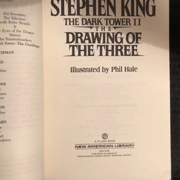 The Drawing of the Three Stephen King 1st Edition - Picture 8 of 12
